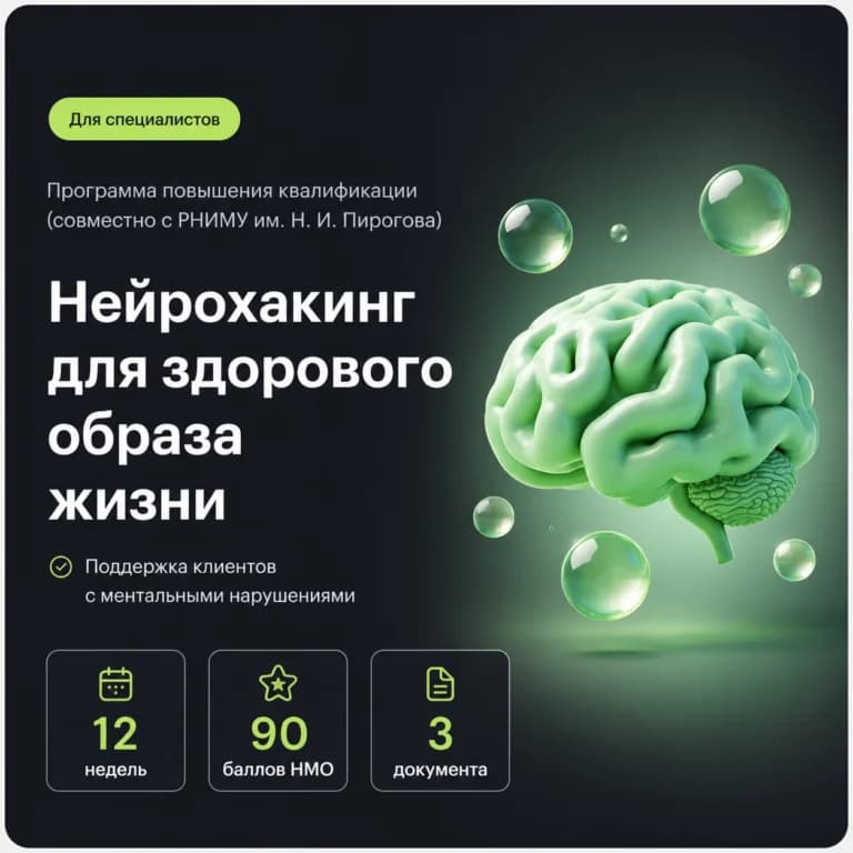 Нейрохакинг для здорового образа жизни