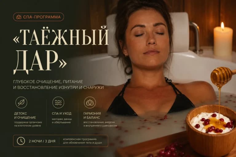 СПА-программа «Таёжный дар»
