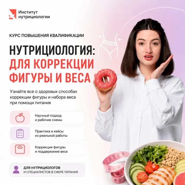 Нутрициология для коррекции фигуры и веса
