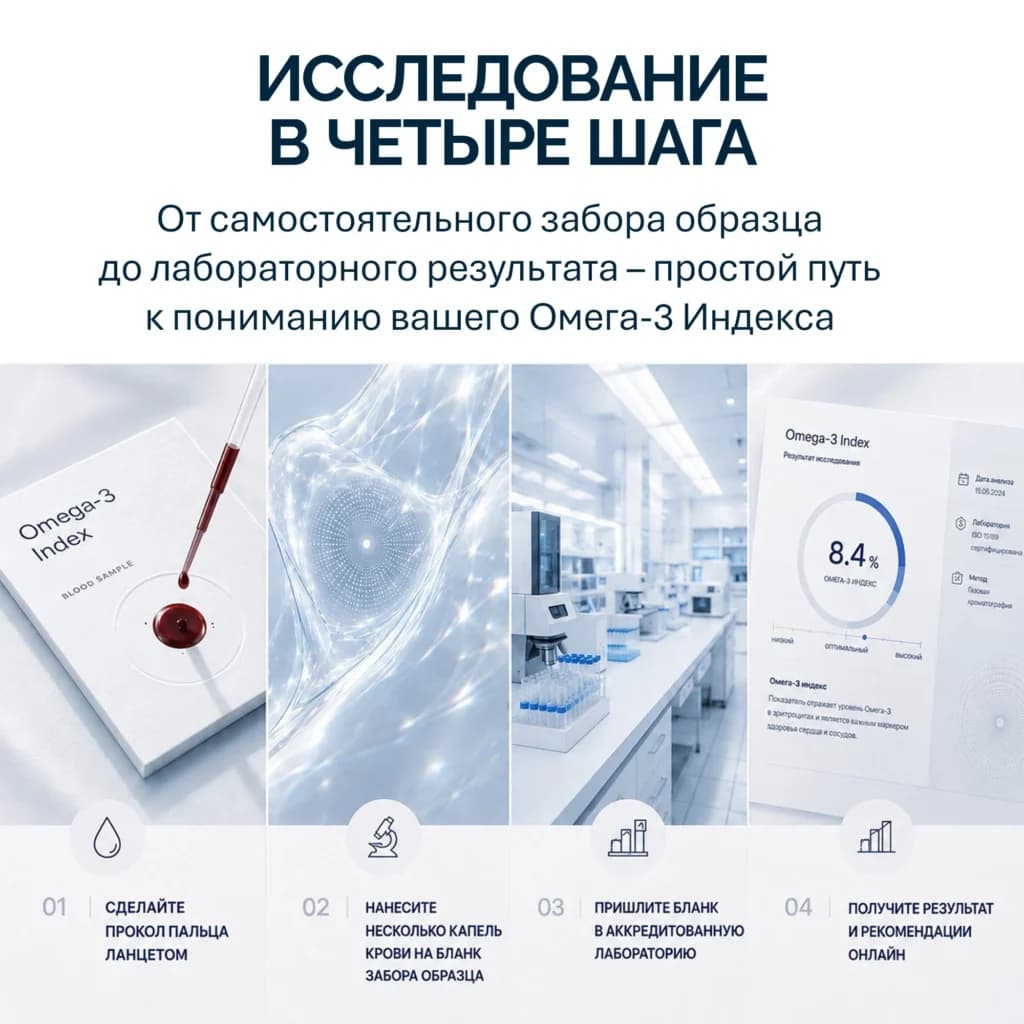 Тест «Омега-3 Индекс» от NFO® — фото 3