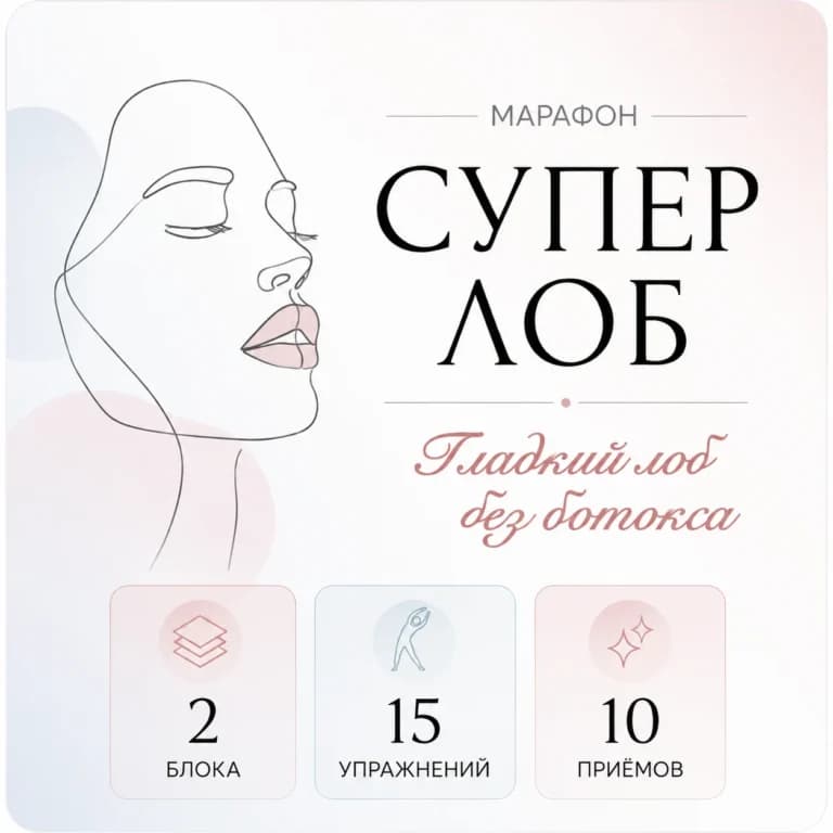 Супер лоб: гладкий лоб без ботокса