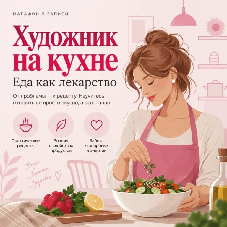 Художник на кухне: еда как лекарство