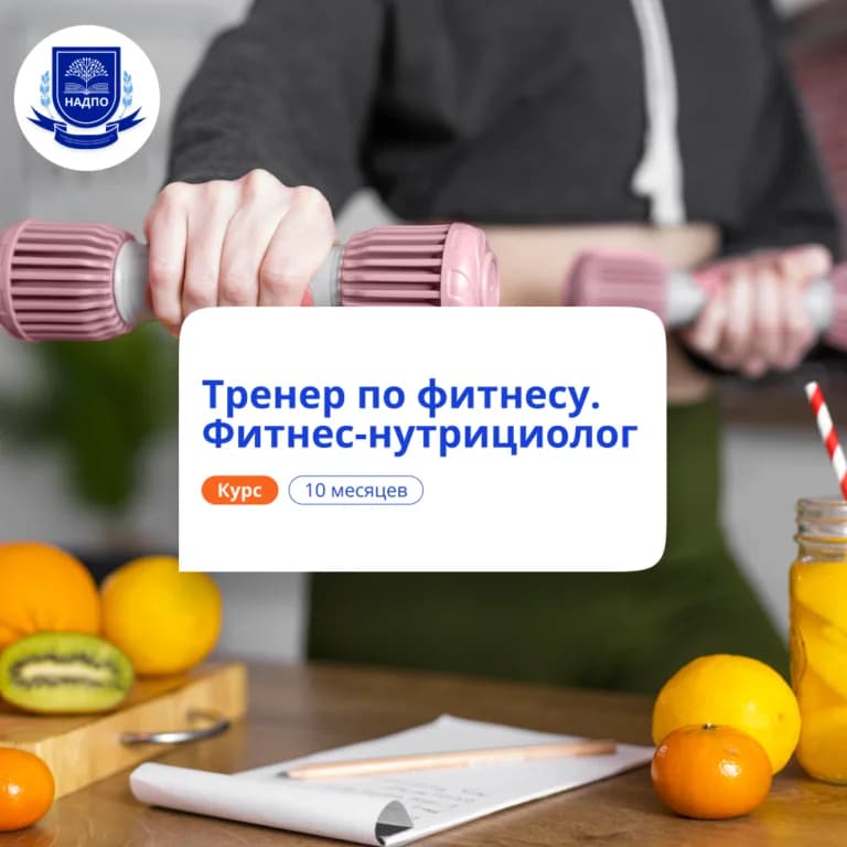 Фитнес-тренер-нутрициолог — профпереподготовка НАДПО