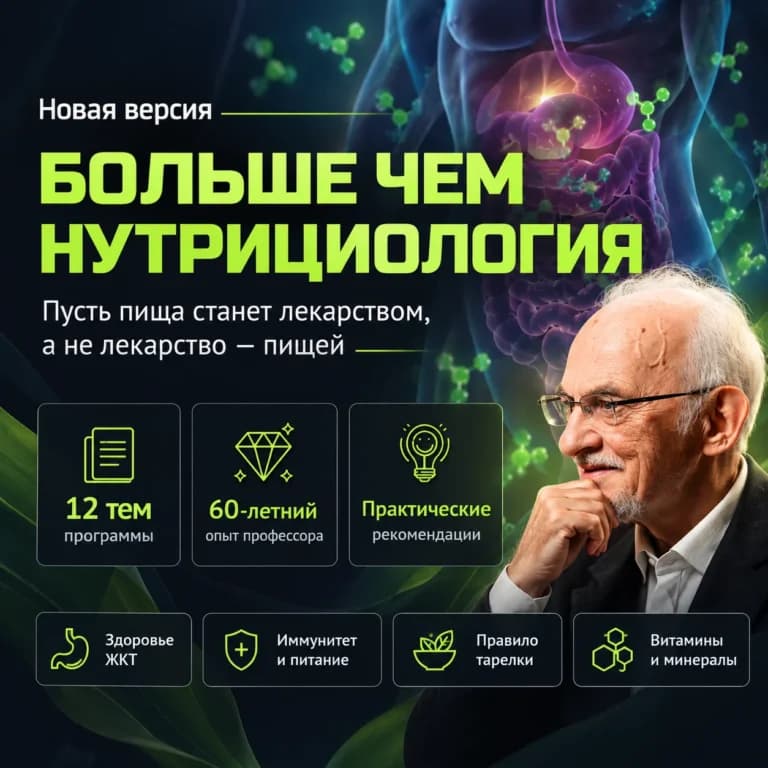 Больше чем нутрициология