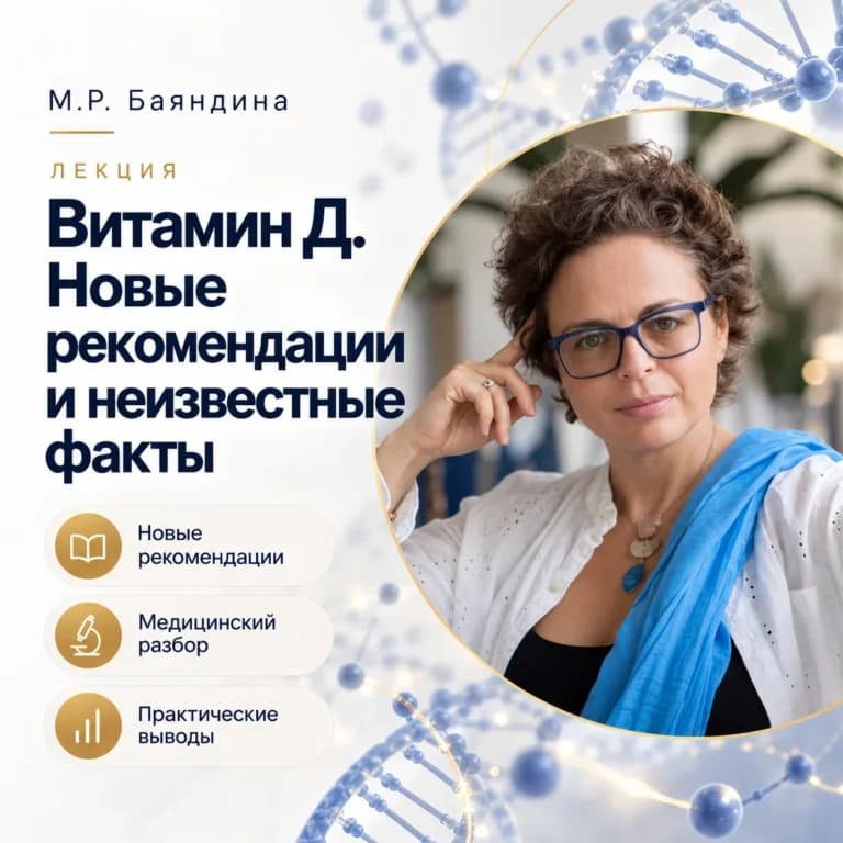 Витамин Д. Новые рекомендации и неизвестные факты