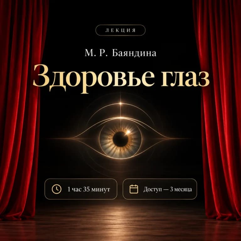 Здоровье глаз