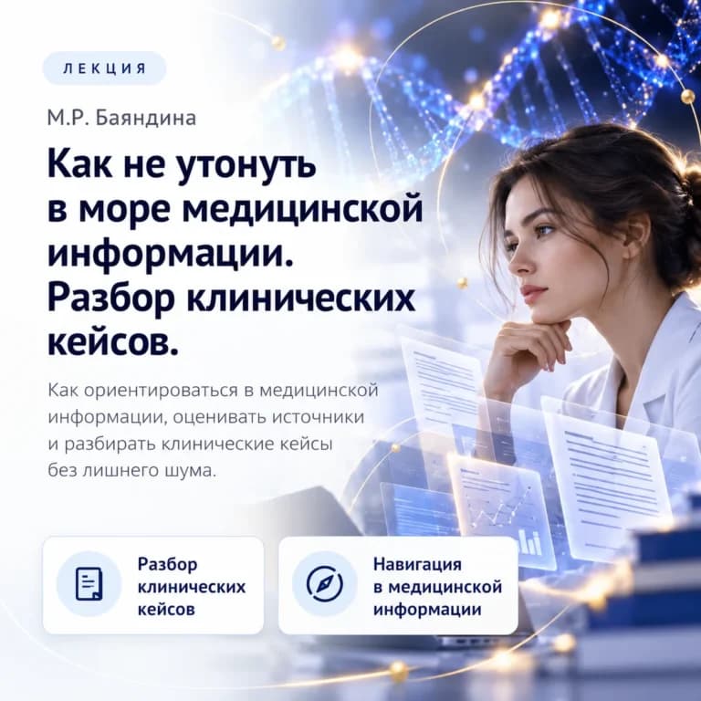 Как не утонуть в море медицинской информации?